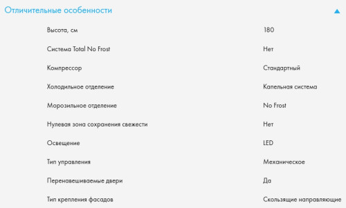 Встаиваемый холодильник Haier (Хайер) HRF225WBRU