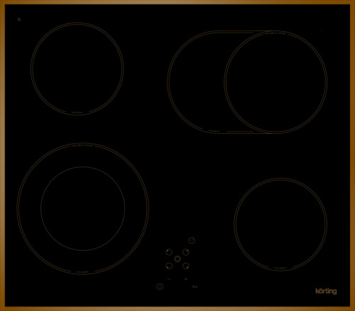 Korting (Кёртинг) HK 6205 RN - электрическая варочная панель