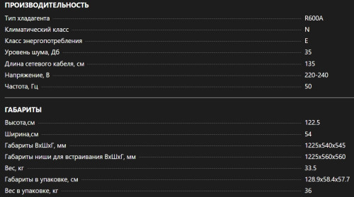 Встраиваемый холодильник De Dietrich (Де Дитрих) DRL1247ES
