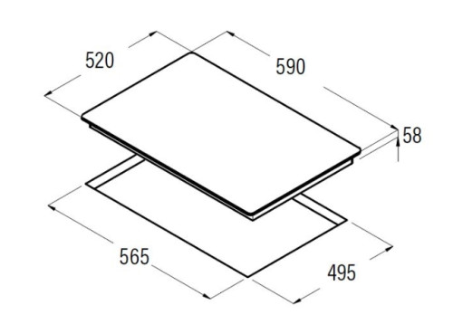 Индукционная варочная панель Cata (Ката) IB 6304 BK