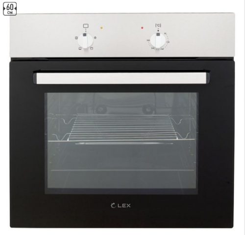 Электрический духовой шкаф Lex (Лекс) EDM 040 BL/IX