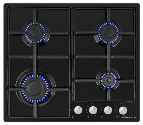 Газовая варочная панель HOMSair (ХОМСЭйр) HGE643GBK