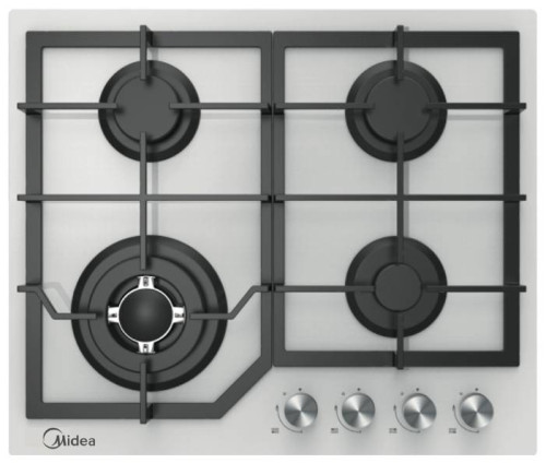 Газовая варочная панель Midea (Мидеа) Q402GFD White