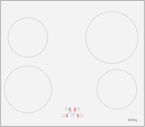 Индукционная варочная панель Korting (Кёртинг) HI 6402 BW