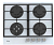 Газовая варочная панель Korting (Кёртинг) HGG 6722 CTW
