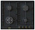 Газовая варочная панель Ardesia (Ардезия) HBF 6V4 GTB