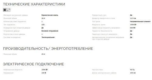 Микроволновая печь Smeg (Смег) MOE25X