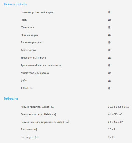 Электрический духовой шкаф Haier (Хайер) HWO60SM5F5B1H