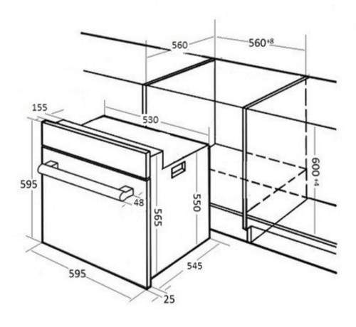 Электрический духовой шкаф Kuppersberg (Купперсберг) SR 669 C BRONZ