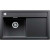 Кухонная мойка Blanco (Бланко) Zenar 45s- f чаша слева темная скала
