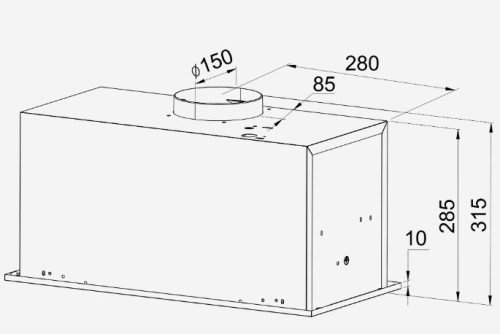 Встраиваемая вытяжка Haier (Хайер) HVX-BI671X