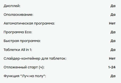 Встраиваемая посудомоечная машина Evelux (Эвелюкс) BD 6001