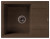 Кухонная мойка Florentina (Флорентина) Липси 650, коричневый