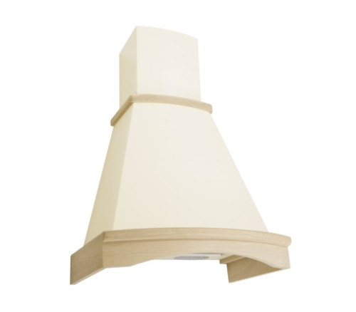 Вытяжка Elikor (Эликор) Ротонда 60 бежевый / дуб неокрашенный