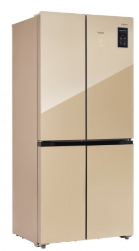 Холодильник Tesler (Теслер) RCD-482I BEIGE GLASS