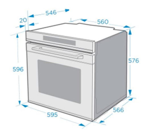 Электрический духовой шкаф MAUNFELD (Маунфилд) MEOM729PB2