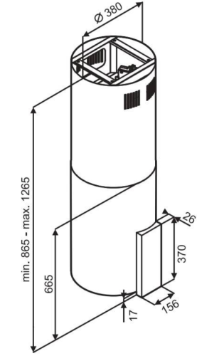 Вытяжка Kuppersberg (Купперсберг) MOTUBA B