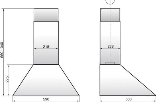 Вытяжка Elikor (Эликор) Silver Storm 60 нержавейка (сильвер)