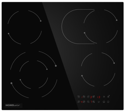 Электрическая варочная панель HOMSair (ХОМСэйр) HVC64SMDBK