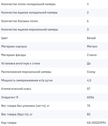 Холодильник MAUNFELD (Маунфилд) MFF200NFW Inverter