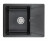 Кухонная мойка GRANULA (Гранула) GR-6201 черный