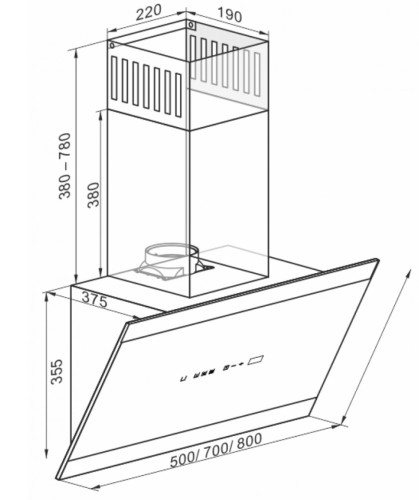 Вытяжка Kaiser (Кайзер) AT 5435 Eco