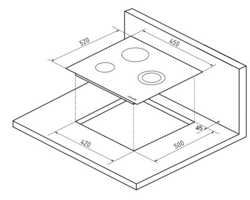 Электрическая варочная панель Kuppersberg (Купперсберг) ECS 402