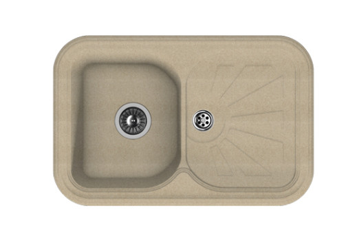 Кухонная мойка Florentina (Флорентина) Крит 780, песочный