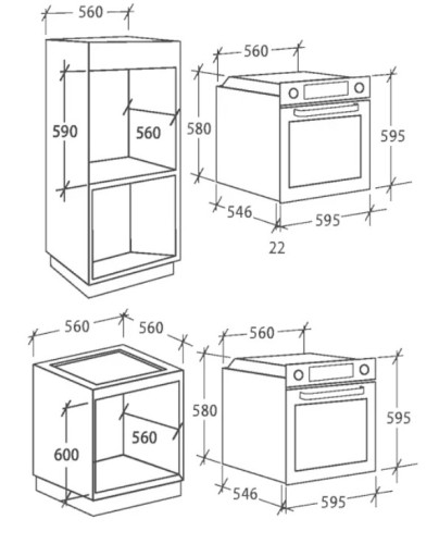 Электрический духовой шкаф Candy (Канди) FCP612NXL
