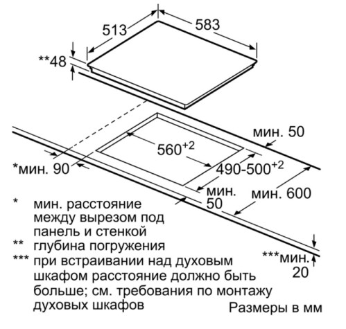 Электрическая варочная панель Bosch (Бош) PKM645FP1R