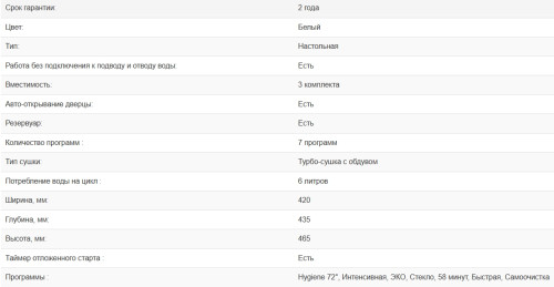 Посудомоечная машина Weissgauff (Вайсгауф) TDW 4037 D