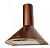 Вытяжка Elikor (Эликор) Эпсилон 50П-430-П3Л медный антик/золотой кант