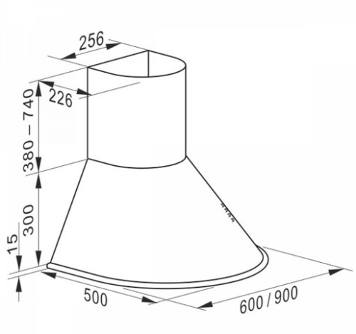 Вытяжка Kaiser (Кайзер) A 9423 ElfBE Eco