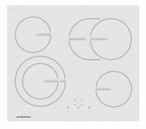 Электрическая варочная панель MAUNFELD (Маунфилд) MVCE59.4HL.1SM1DZT-WH + ВИДЕО О ТОВАРЕ