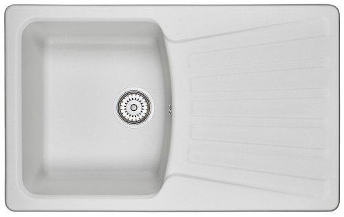 Кухонная мойка Granula (Гранула) GR-8001 wh, арктик