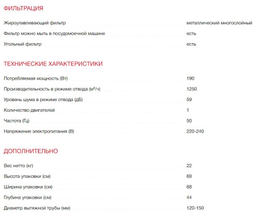 Вытяжка Kaiser (Кайзер) AT 6488 Eco