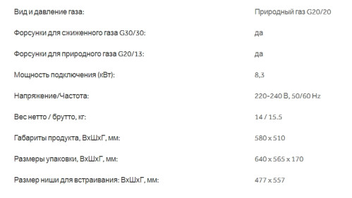 Газовая варочная панель Haier (Хайер) HHX-G64CWW