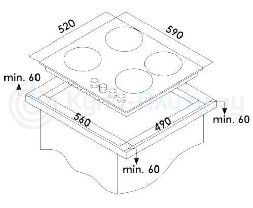 Электрическая варочная панель Schaub Lorenz (Шауб Лоренц) SLK MY6TC3