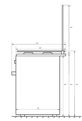Газовая плита MAUNFELD (Маунфилд) MGC60ECGR05