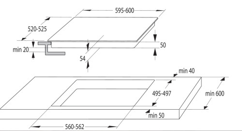 Индукционная варочная панель Gorenje (Горенье) IT641BCSC
