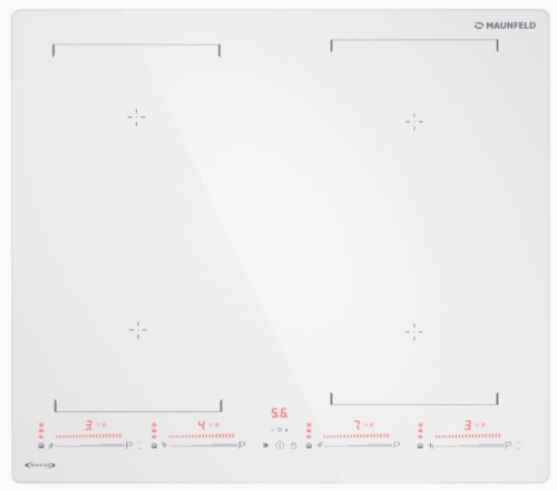 Индукционная варочная панель MAUNFELD CVI604SBEXWH Inverter