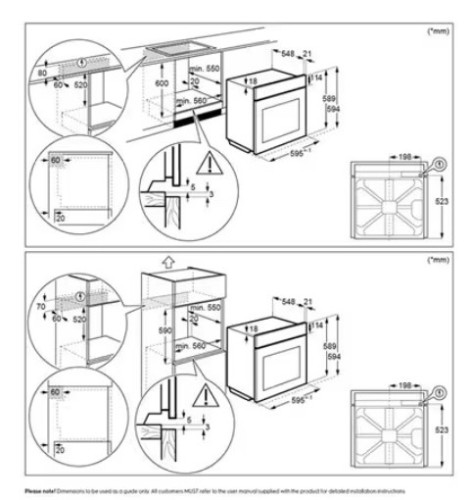 Электрический духовой шкаф Electrolux (Электролюкс) KODEC75X