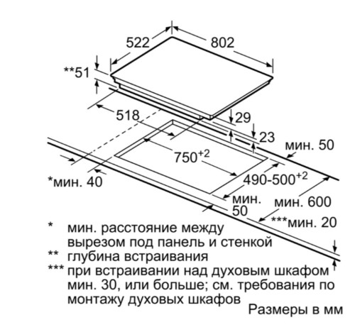 Индукционная варочная панель Bosch (Бош) PXV851FC1E