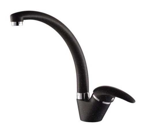 Смеситель для кухни Paulmark (Паульмарк) Holstein Ho212012-308, черный