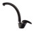 Смеситель для кухни Paulmark (Паульмарк) Holstein Ho212012-308, черный